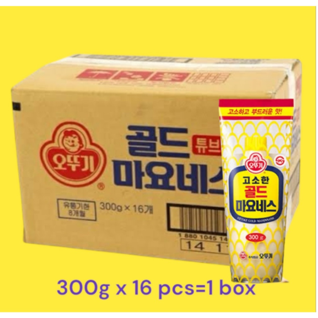 ยกลัง ottogi gold mayonnaise มายองเนสเกาหลี รส original 오뚜기 골드 마요네즈 โอโตกิ