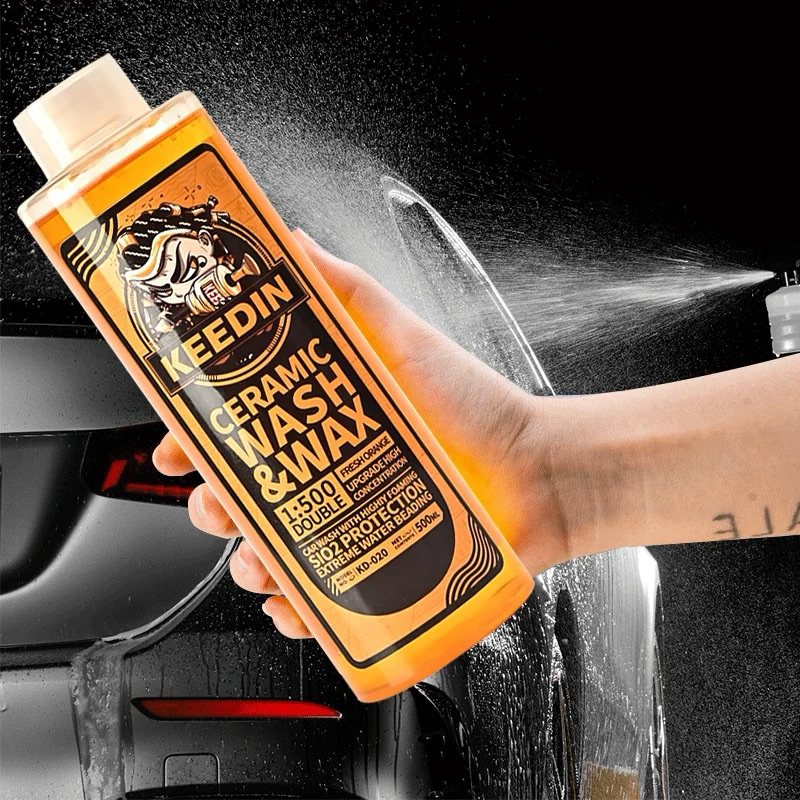 แชมพูล้างและเคลือบสีรถ 2in1 Ceramic wash ผสมแวกซ์ ขนาด 500 ML