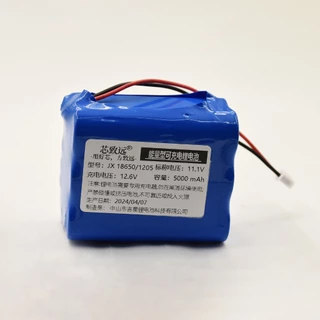 ถ่านชาร์จ ชนิด Li-ION 18650 ขนาด 11.1V ความจุ 4AH , 5AH ขั้วชนิด XH2.54 แบบมีขาล็อก