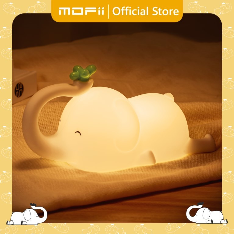 [ของแท้ รับประกันศูนย์ไทย]MOFii โคมไฟน่ารัก DUMBO ช้างน้อยดัมโบ้สุดน่าร๊ากก ปรับระดับแสงตั้งเวลาได้