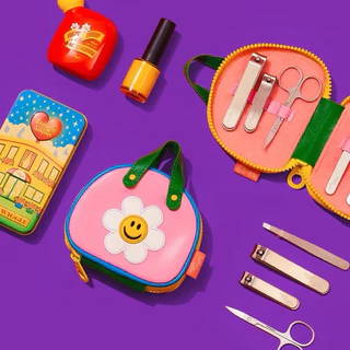 ✅ ขายดี Wiggle Wiggle Nail Clipper Set ชุดกรรไกรตัดเล็บ แต่งเล็บ พร้อมกระเป๋าแบบพกพาน่ารัก