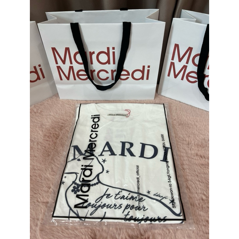 เสื้อยืด Mardi แท้จากเกาหลี