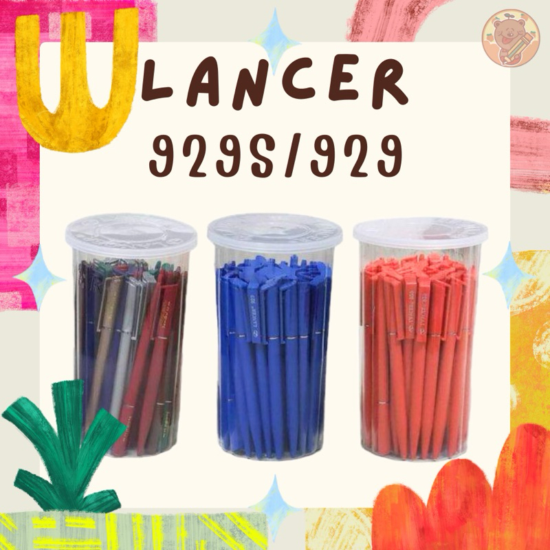 Lancer รุ่น 929 / 929S 0.5 มม. (50 ด้าม)(10 ด้าม)
