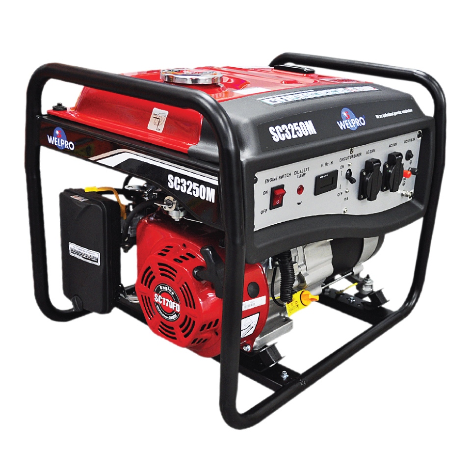 WELPRO - AAWPGENG3250 เครื่องกำเนิดไฟฟ้า Gasoline Generator WELPRO SC3250M