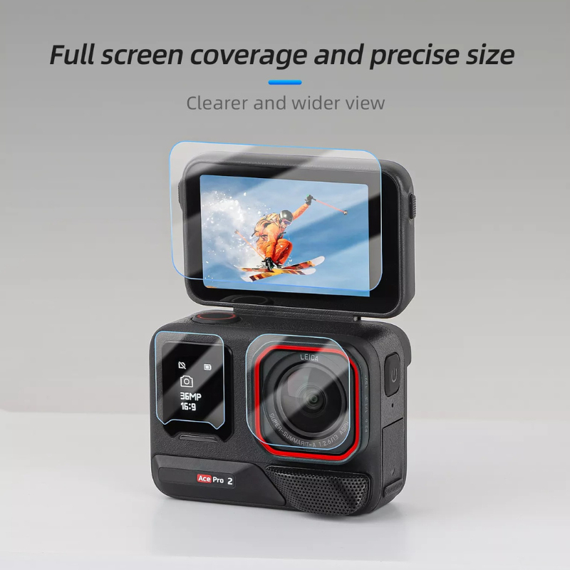 Telesin Tempered film kit for Insta360 ACE PRO 2