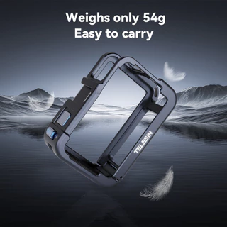 Telesin DJI Osmo Action 5Pro / 4 / 3 Metal Case เคสน้ำหนักเบา