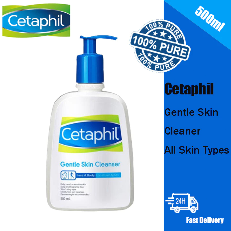 CETAPHILน้ำยาทำความสะอาดผิวหน้า/ครีมบำรุงรอบดวงตา/ครีมทาหน้า/โลชั่น 500ml