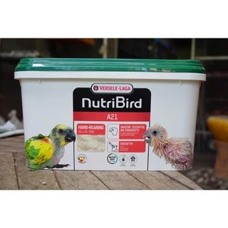 A21 อาหารลูกป้อนนก ( ตักแบ่ง 1 กิโลกรัม ) Nutribird A21 ฝาเขียว