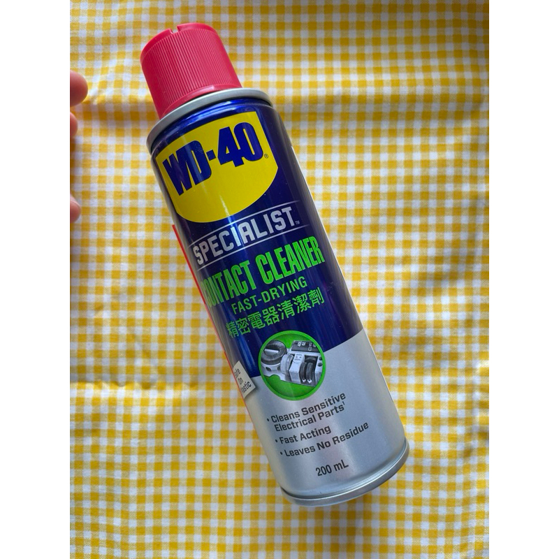 WD-40 contact cleaner