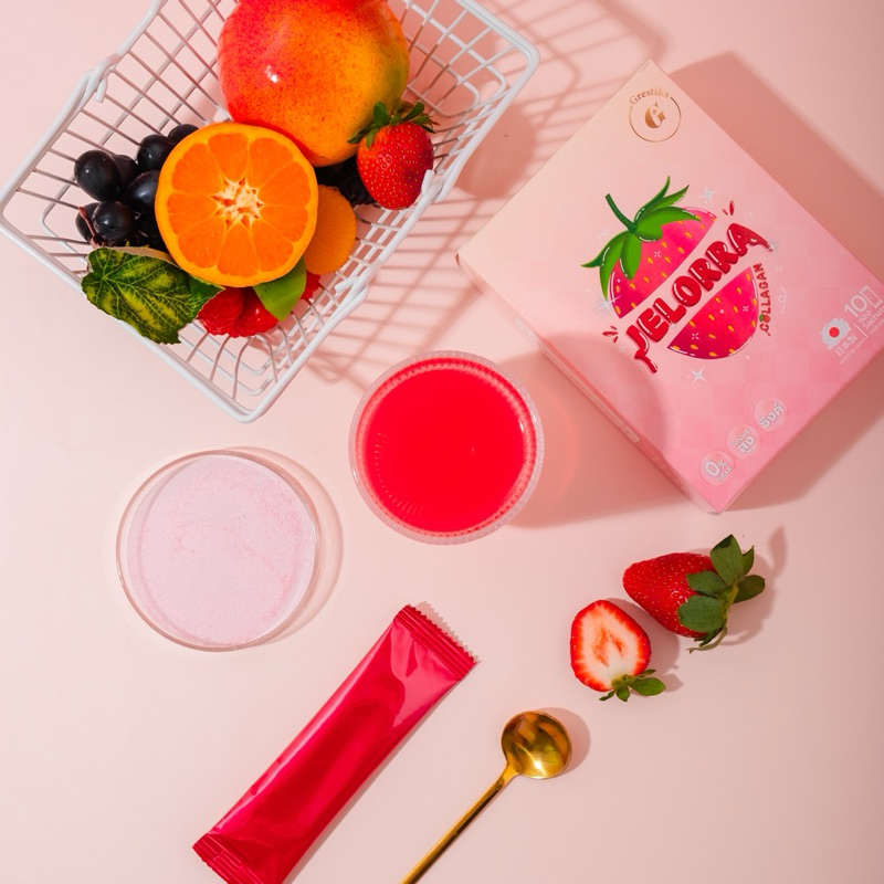 GRESTIKA Jelorra Collagen + Vitamin C / เซ็ตทดลองความสวย 1 กล่อง