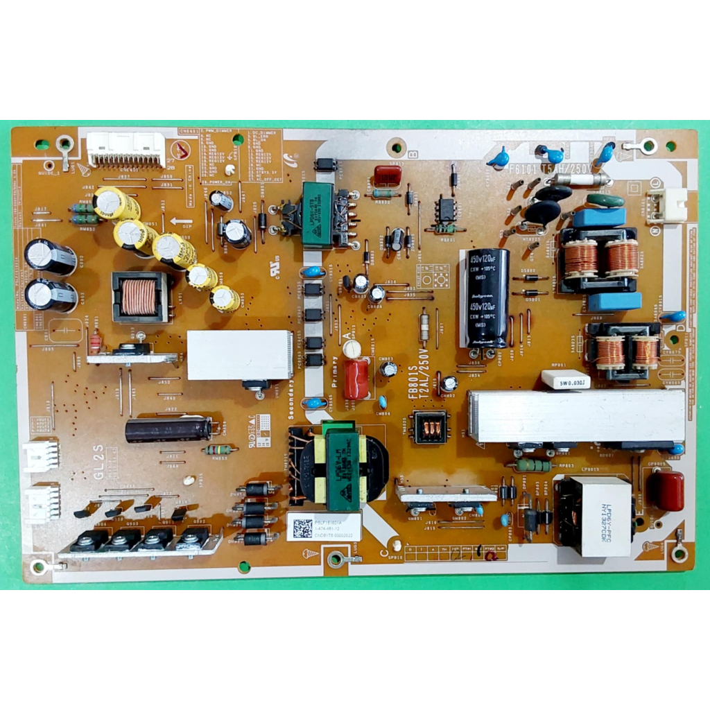 POWER SUPPLY SONY พาร์ท FB801S T2AL/250V F6101 T5AH/250V รุ่น KDL-47W804A KDL-42W804A ของถอดแท้รับปร