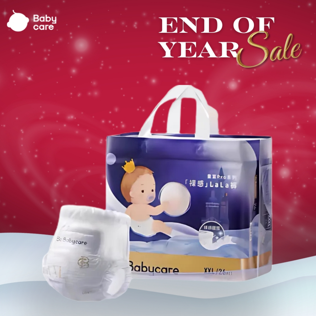 Babycare Royal Pro ผ้าอ้อมเด็กแบบกางเกง ผ้าอ้อมสำเร็จรูปแบบสวม สวมใส่สบาย ระบายอากาศได้ดี เหมาะสำหรับ 7-12เดือนขึ้นไป
