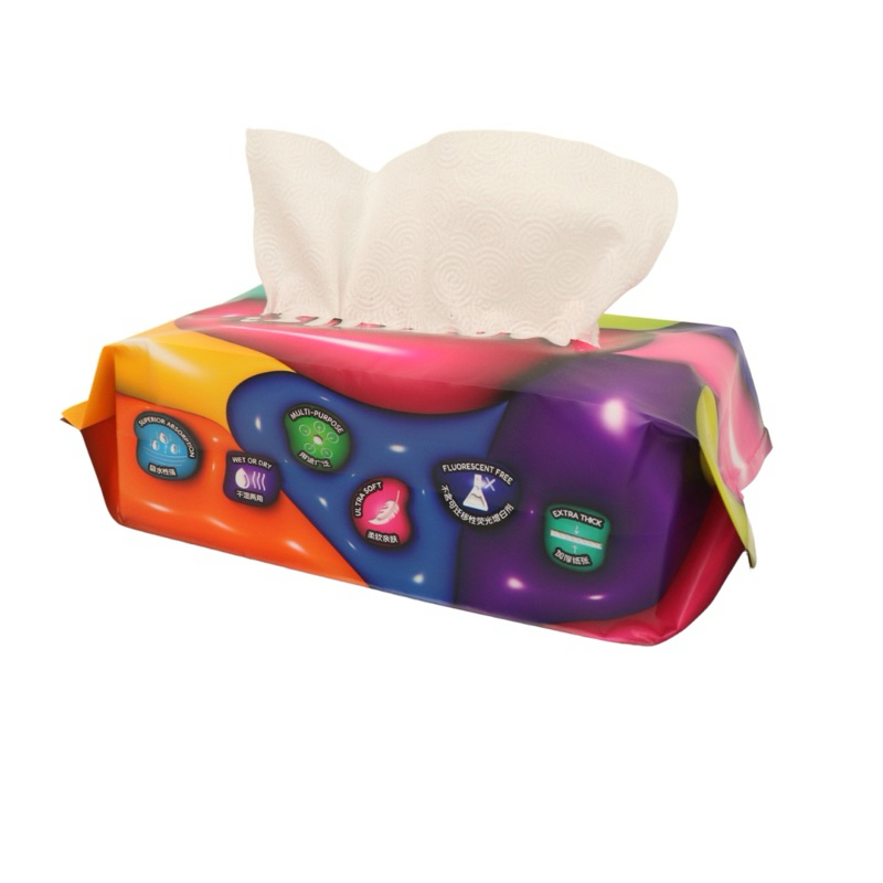Marcus & Marcus Dry Facial Wipe 100% Biodegradable ผ้าเช็ดอเนกประสงค์ย่อยสลายได้ 100%