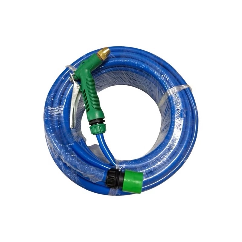 YP-404 สายยางรดน้ำ4หุน1/2"(พร้อมอุปกรณ์) ชุดสายยางพร้อมติดตั้งใช้งานได้ทันที อุปกรณ์ติดตั้ง สายยาง4หุนยาว 10ม./20ม