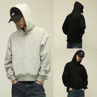 IBB HOODIE CROPED เสื้อฮู้ดทรงครอปเนื้อผ้าหนาพรีเมี่ยม
