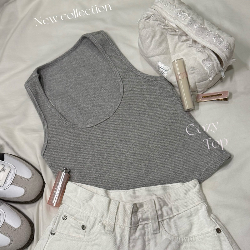 Cozytopเสื้อกล้ามผ้าร่อง