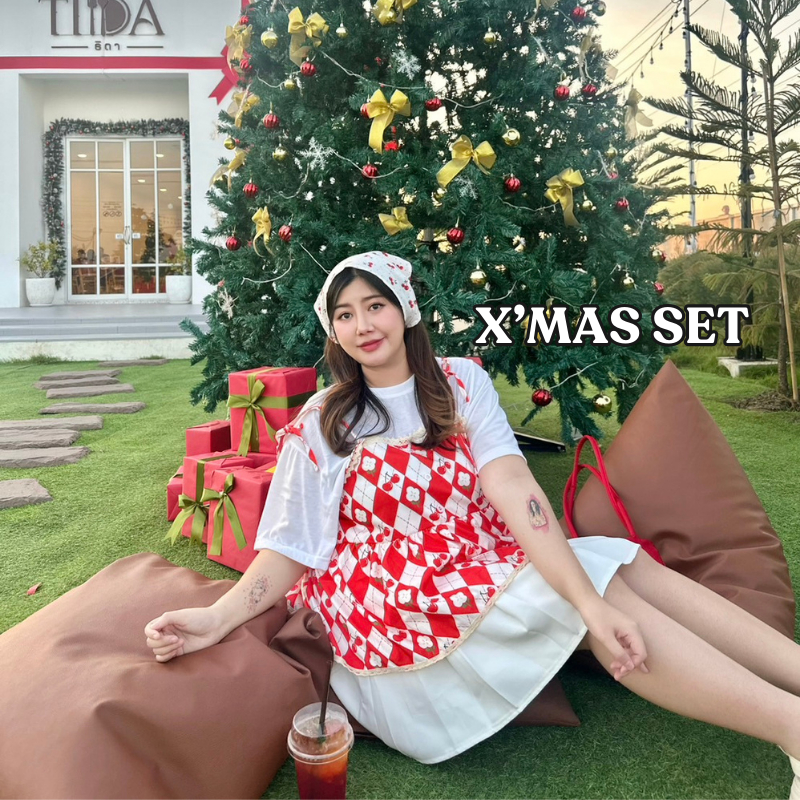 X'mas set ชุดเซ็ทสาวอวบ | plussizeby.yuti