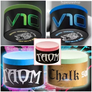 ชอล์กฝนหัวคิว Taom Tips **มีให้เลือก 5 แบบ** chalk v10