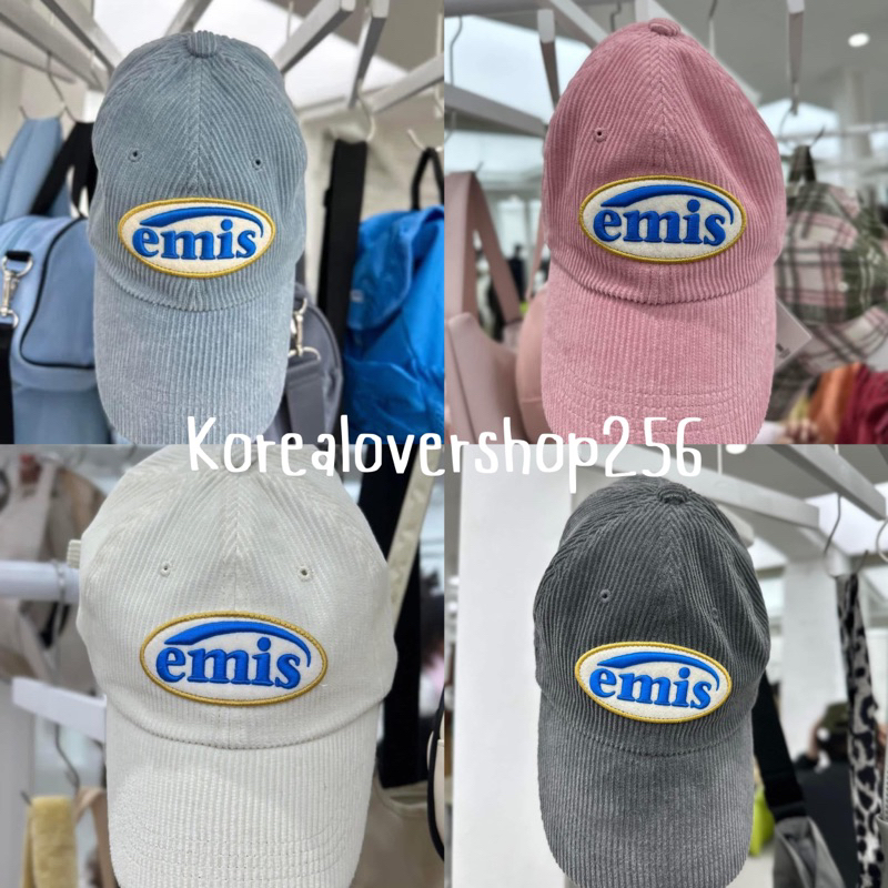 พรีออเดอร์🇰🇷 Emis Couduroy cap หมวกลูกฟูกคัมแบคแล้วจ้า😍