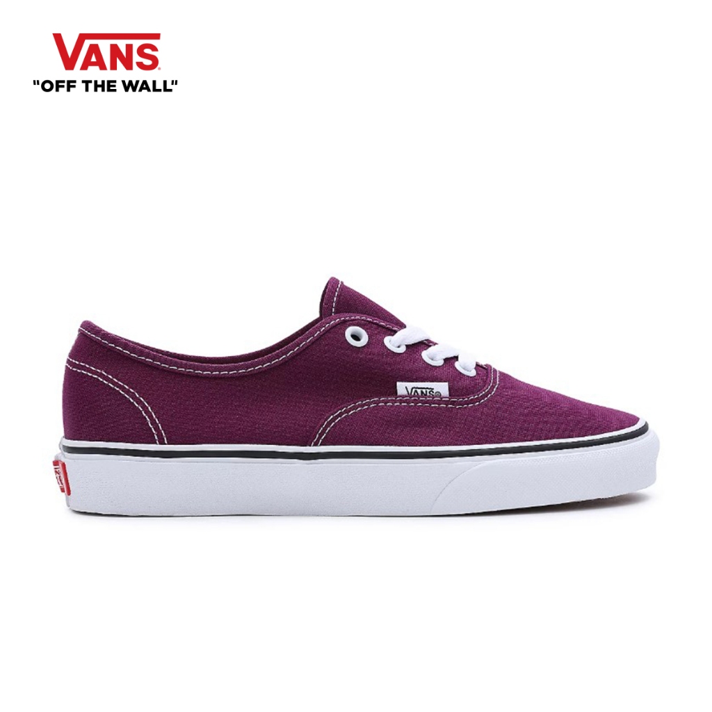 VANS AUTHENTIC - COLOR THEORY DARK PURPLE รองเท้า รองเท้าผ้าใบ ผู้ชาย ผู้หญิง