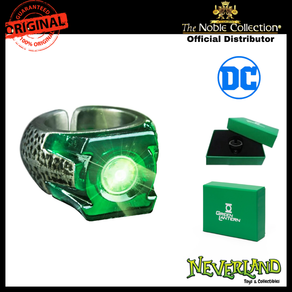 Green Lantern Light-Up Ring Noble Collection