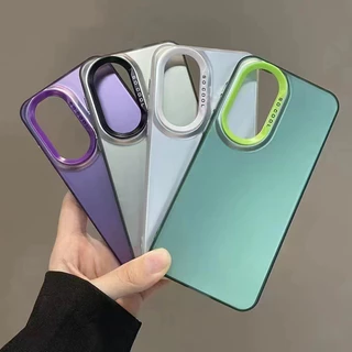 เคส ผิวด้าน IMD ใช้สำหรับ Oppo A18 A38 A78 A58 4G A60 กันกระแทก