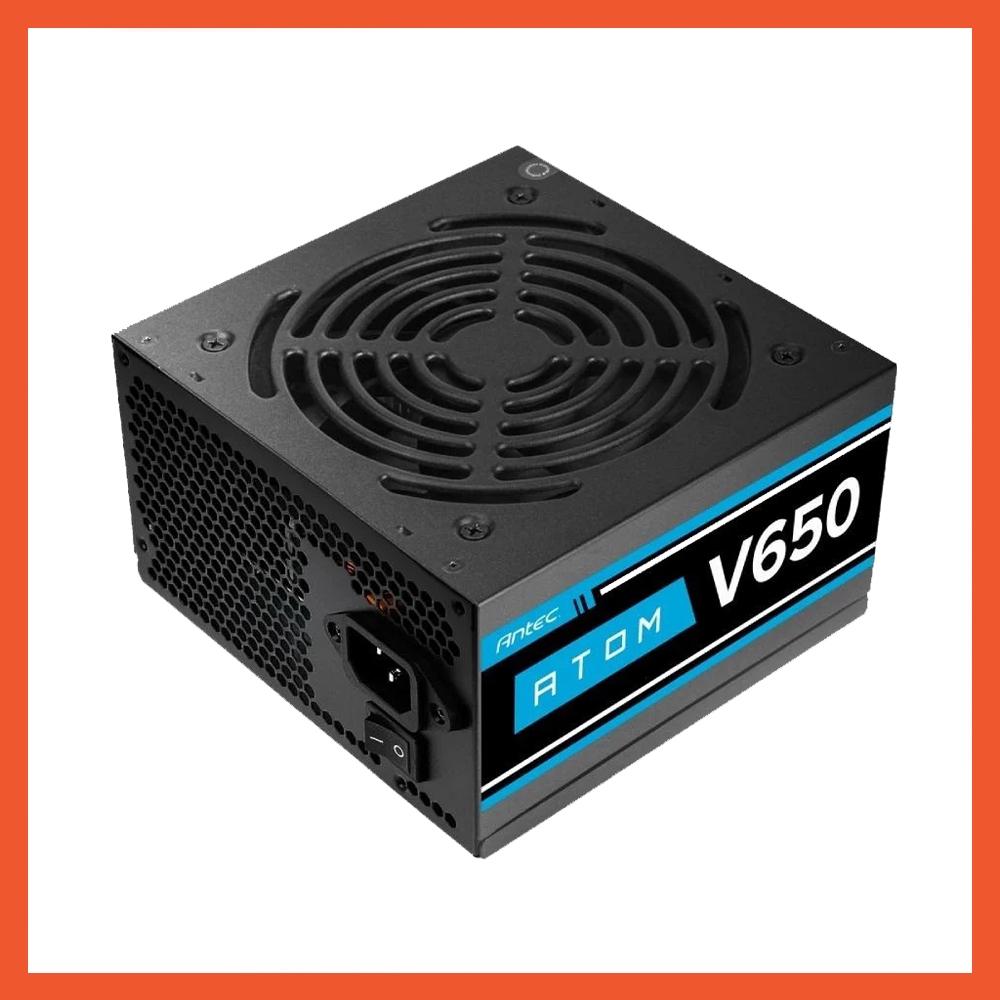 POWER SUPPLY ANTEC ATOM V650 US - 650W (รับประกัน 2ปี)