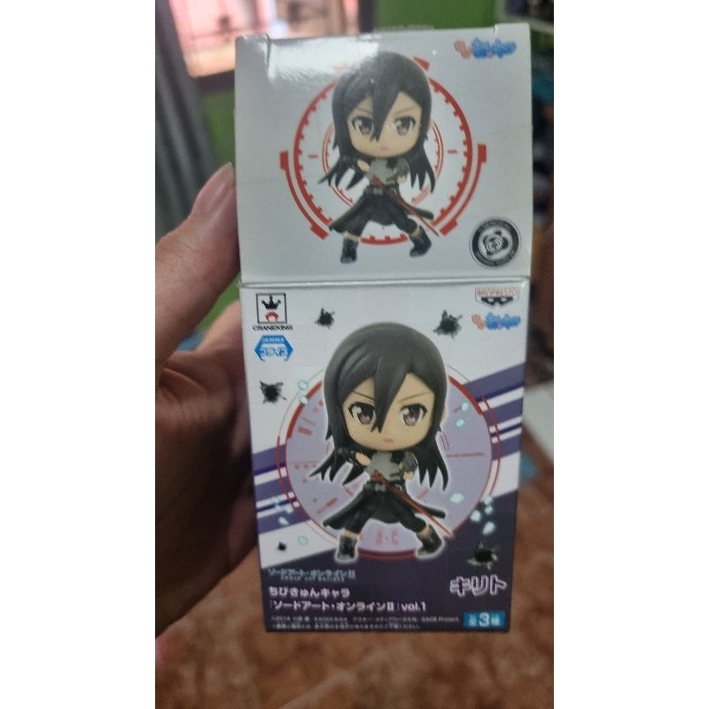Banpresto Sword art online kirito มือสองมีกล่อง