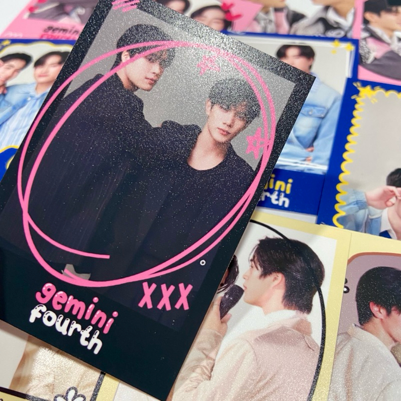 โพลารอยด์ เจมีไนน์โฟร์ท เปลี่ยนรูปได้ Jeminifourth (4รูป/Set) การ์ดโพลารอยด์ มีเก็บเงินปลายทาง