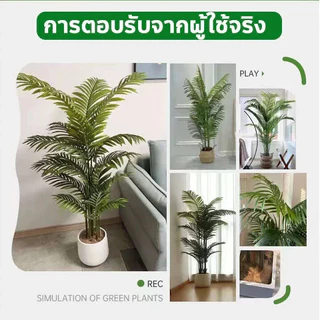 🏡ต้นไม้ปลอม🌿ต้นไม้พลาสติก (ฟรี กระถางดอกไม้) ต้นไม้ปลอมใหญ่ ต้นไม้มงคล ต้นไม้ประดิษฐ์