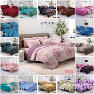 Tulip Delight ผ้าปูที่นอน (ไม่รวมผ้านวม) 3.5/5/6 ฟุต พิมพ์ลา…