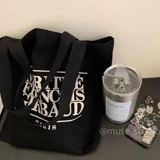 กระเป๋า Tote Bag กระเป๋าผ้ามินิมอล ขนาด 34*38CM กระเป๋าผ้า MARITHE