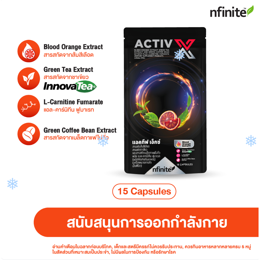 Active X / FB ใหม่ ลดความอ้วน ลดน้ำหนัก เร่งการเผาผลาญไขมัน ช่วยเบิร์น เลกาซี่ Legacy Reborn ของแท้