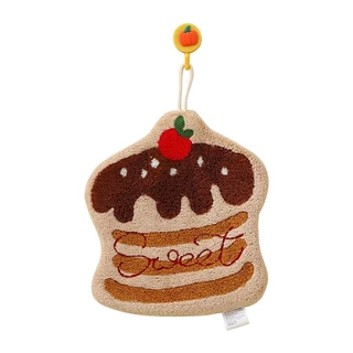 ShopAt.Two[NP-7217] ผ้าเช็ดมือแบบแขวน ดูดซับน้ำแห้งเร็ว ขนไม่หลุดง่าย