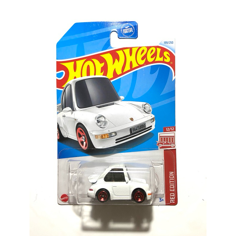 Hot Wheels | PORSCHE 911 TURBO 3.6(964) |❤️RED EDITION 🇺🇸เป็นสินค้าที่จำหน่ายที่ห้าง Target อเมริกา✈