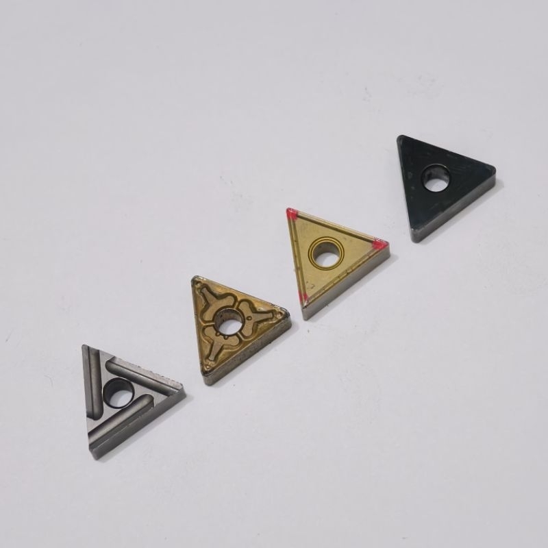 Insert T16 เม็ดมีด เม็ดT16 สำหรับกัดงานเหล็กแข็ง เหล็กเหนียว เหล็กSKD แบรนด์ มิตซูบิชิ มือสองสภาพสวย