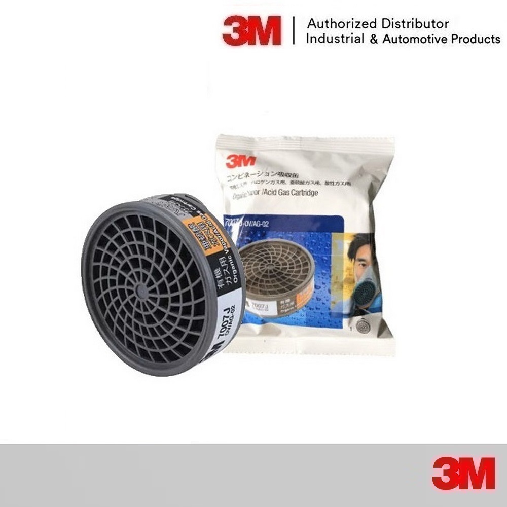3M 7007K ตลับกรองป้องกันไอระเหยของสารทำลาย ขนาด 100 cc