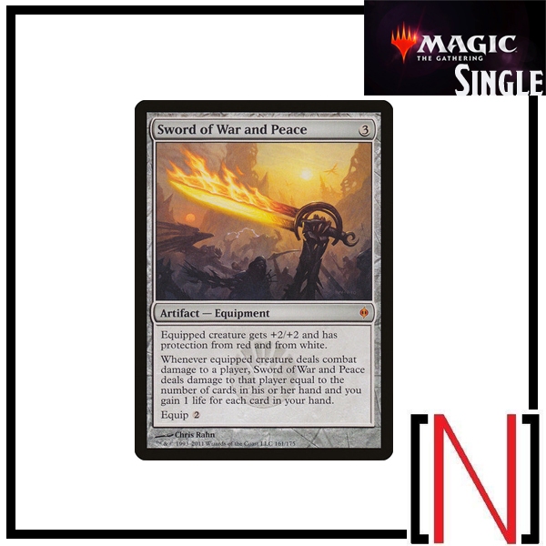 [MTG][Single][NPH] Sword of War and Peace ระดับ Mythic [ภาษาอังกฤษ]