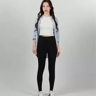 🍒Ninamee เลกกิ้งซับในขายาว ผ้านุ่มยืดสบาย กางเกงเลกกิ้งผู้หญิง สาวอวบใส่ได้ กางเกงซับขายาว เลคกิ้งขายาว
