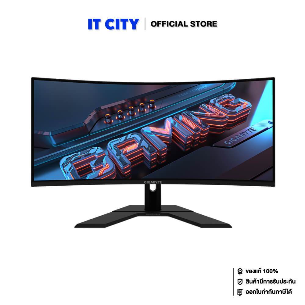 GIGABYTE Curved Gaming Monitor 34"GS34WQC VA/120Hz/1ms/FreeSync Premium/2K WQHD MNL-002105