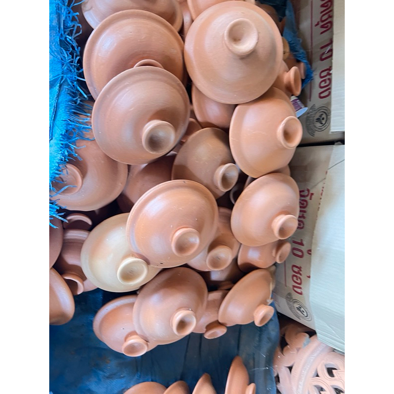 ฝาดินเผา มีขนาดกว้าง 6นิ้ว 7นิ้ว 8.5นิ้ว ฝาดินเผาฝาปิดหม้อต่างๆได้คะ ❤️ส่งปกติทุกวันให้ตามคิว❤️ - รูปที่ 4