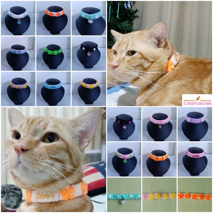 CHAFUKUMI Knitting Crochet Size M สร้อยคอไหมพรมถักโคเชต์ ไซต์ M