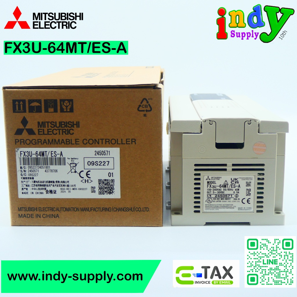 FX3U-64MT/ES-A  Mitsubishi PLC