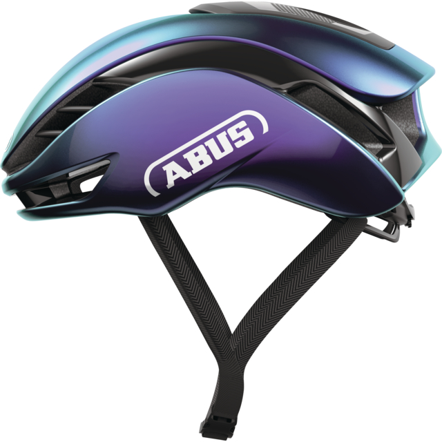 Abus GameChanger 2.0  สี FLIPFLOP PURPLE  หวมกกันน้อคจักรยานแบบ แอโร่ รุ่นใหม่ล่าสุด Made in Italy