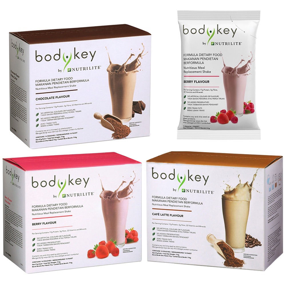 ใหม่ !! Amway bodykey บอดี้คีย์ นิวทริไลท์ผลิตภัณฑ์ทดแทนมื้ออาหาร ของแท้ 100% Exp：08/2026