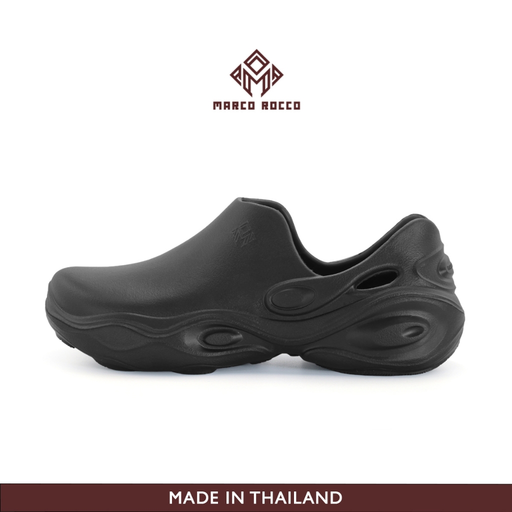 Marco Rocco MR8019 รองเท้าแตะ สลิปออน EVA เสริมส้น สวยเท่แบบไม่ซ้ำใคร เหมาะสำหรับผู้ชาย ผู้หญิง
