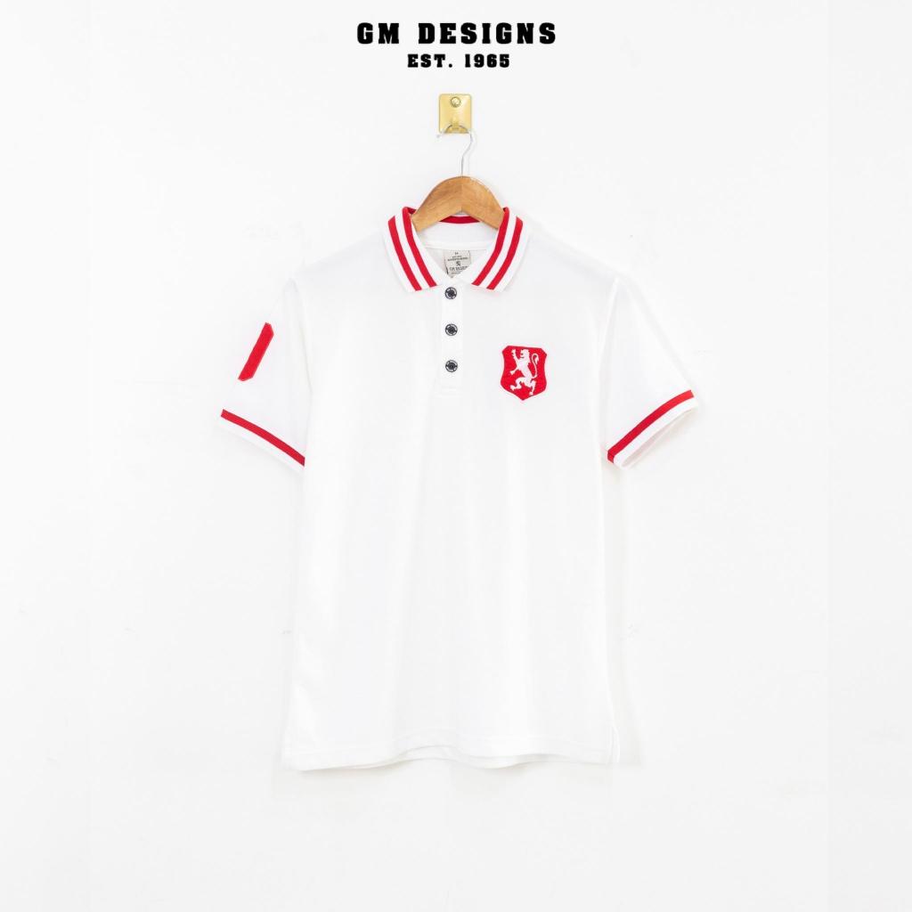 [พร้อมส่งจากไทย] namsap GM Designs ปักสิงห์ 288 เสื้อโปโล ผู้ชาย คอปก แขนสั้น ปกขลิบ แขนขลิบ เนื้อผ้าจุติ