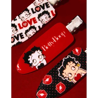 [พร้อมส่ง🇹🇭] กิ๊บติดผม Betty Boop 4-6 pcs/pack ไม่ทิ้งรอยหนีบบนเส้นผม