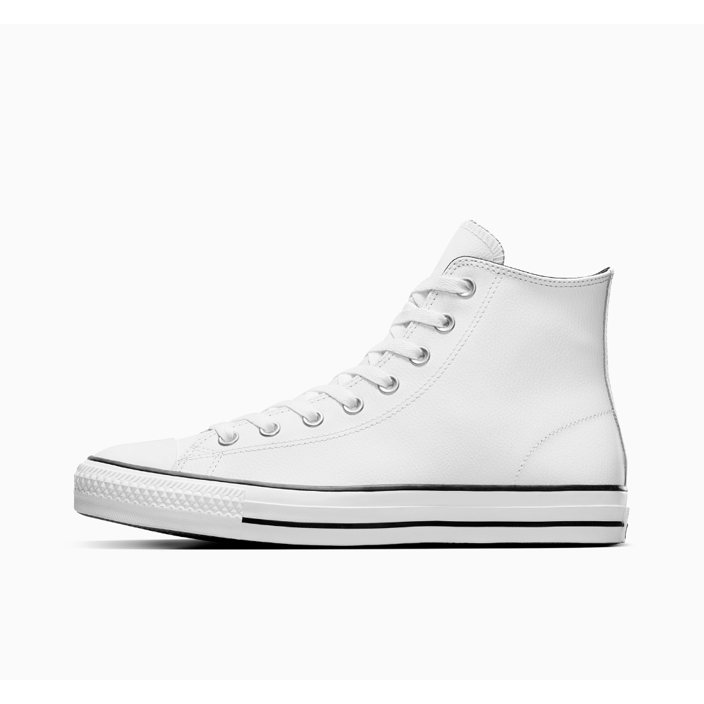 CONVERSE รองเท้า CONS CTAS PRO LEATHER HI WHITE ผู้ชาย A05330CM_H3WTXX