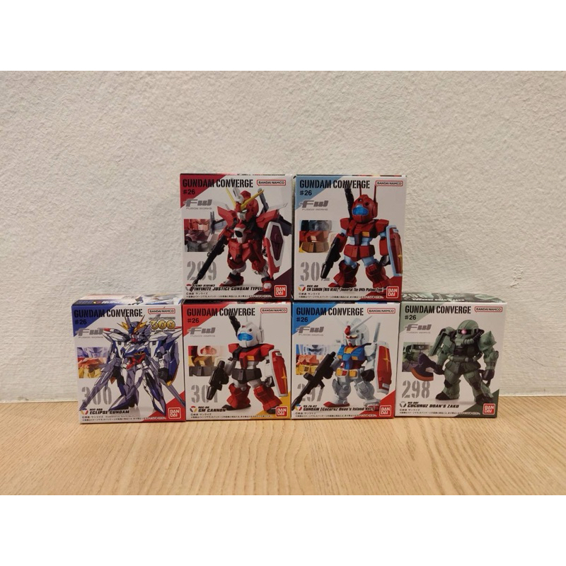 โมเดลฟิกเกอร์ของเเท้ กันดั้ม Gundam converge FW GUNDAM-26-รุ่นใหม่ล่าสุด-ของเเท้มือหนึ่ง